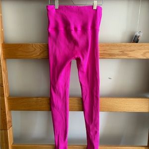 Hot pink leggings!